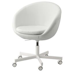 Fotoliu Ikea Skruvsta (Ysane Alb)