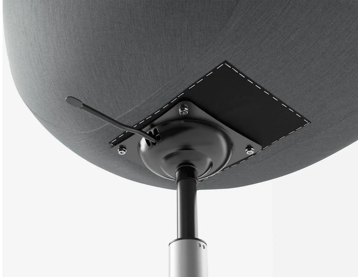 Fotoliu Ikea Skruvsta/Vissle (Gri)