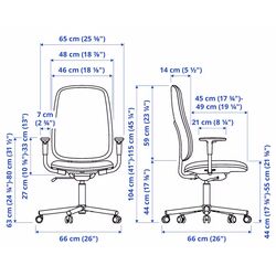 Fotoliu Ikea Smorkull/Grasnas cu brate (Gri Inchis) Thumb