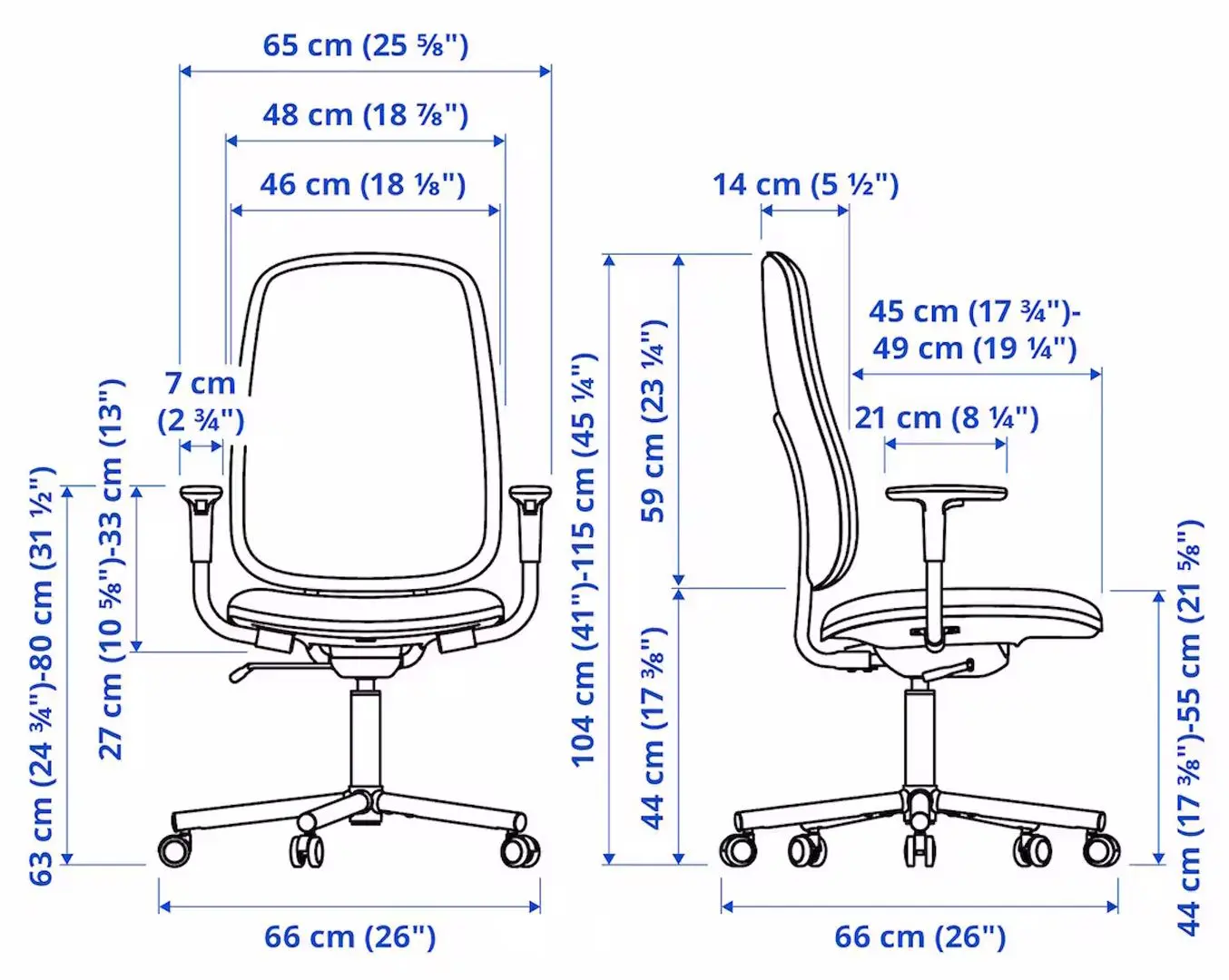 Fotoliu Ikea Smorkull/Grasnas cu brate (Gri Inchis)