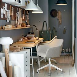 Fotoliu Ikea Tossberg/Langfjall (Gunnared Bej/Alb) Thumb