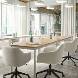 Fotoliu Ikea Tossberg/Langfjall (Gunnared Bej/Negru) Thumb