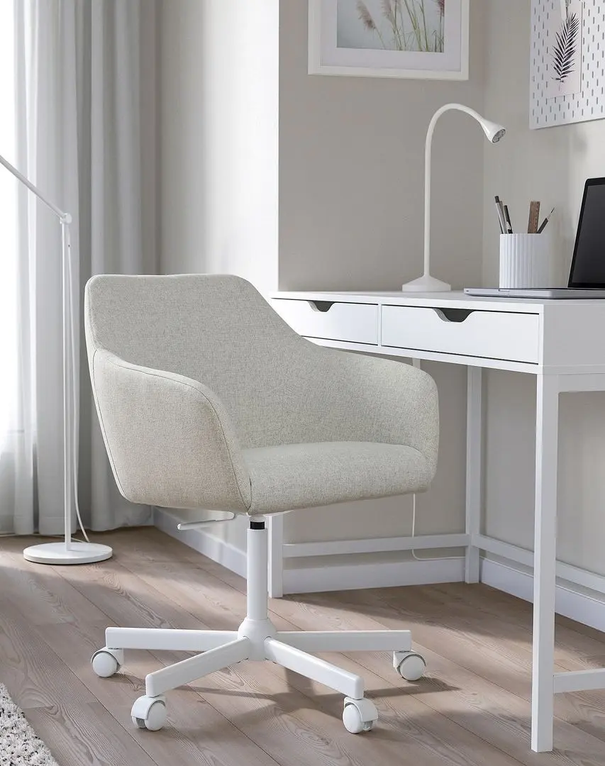 Fotoliu Ikea Tossberg/Malskar (Gunnared Bej/Alb)