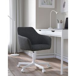 Fotoliu Ikea Tossberg/Malskar (Gunnared Gri Inchis/Alb)