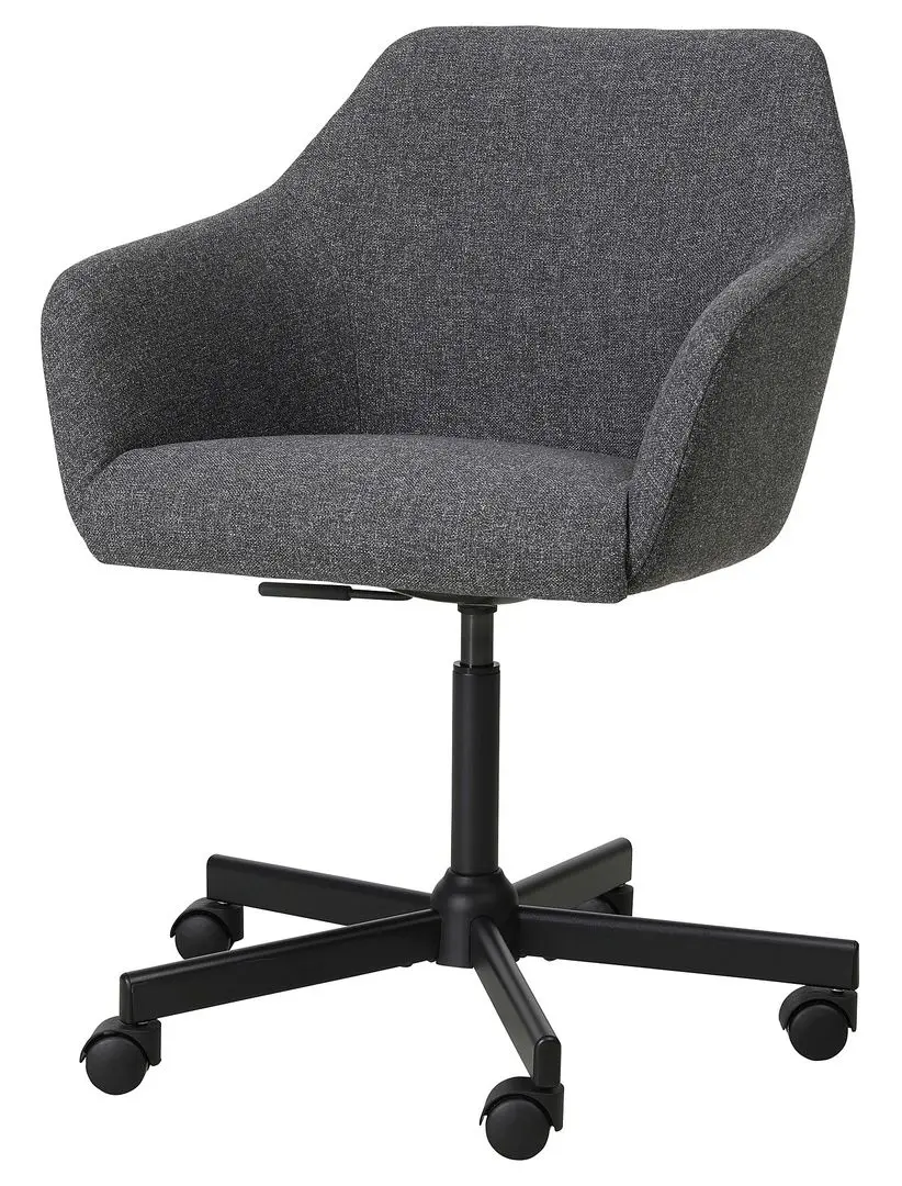 Fotoliu Ikea Tossberg/Malskar/Gunnared (Gri inchis/Negru)