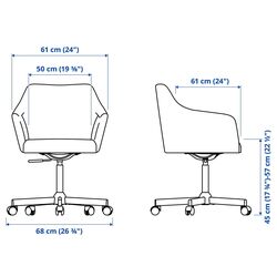 Fotoliu Ikea Tossberg/Malskar/Gunnared (Gri inchis/Negru) Thumb