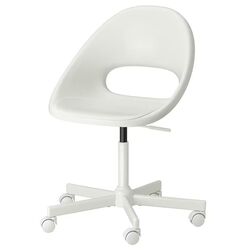 Кресло вращающееся Ikea Loberget/Malskar (Белый)