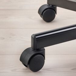 Fotoliu rotativ Ikea Orfjall (Alb/Vissle Negru) Thumb