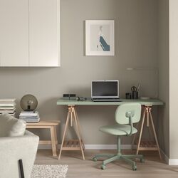 Fotoliu rotativ Ikea Bleckberget/Idekulla (Verde deschis) Thumb