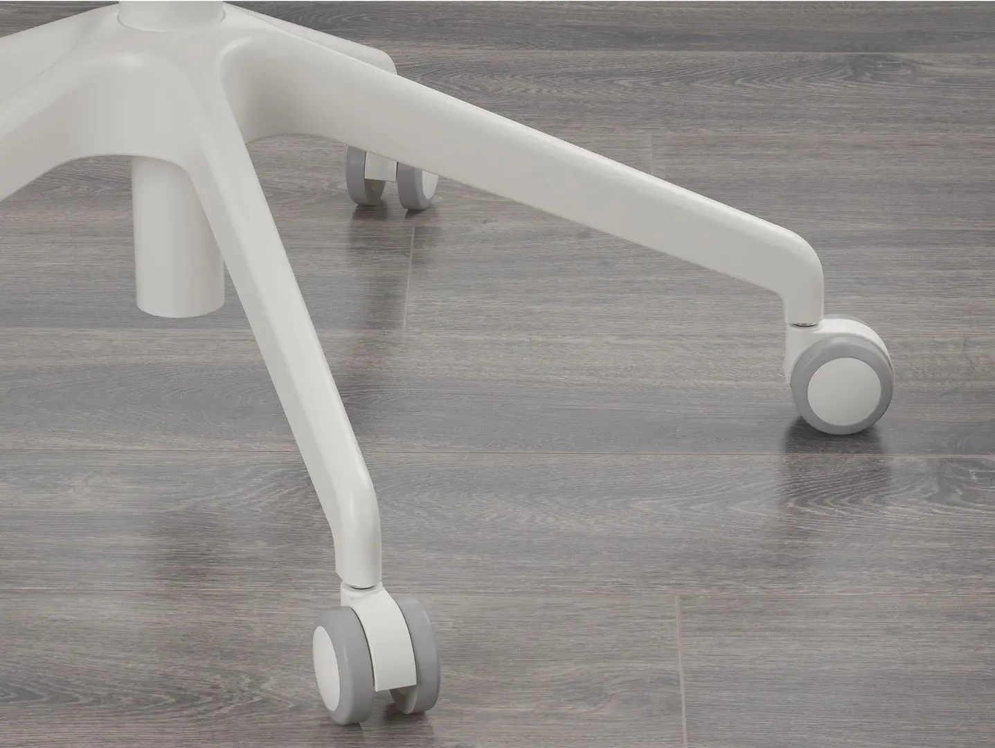 Fotoliu rotativ Ikea Langfjall (Gunnared Gri Inchis/Alb)