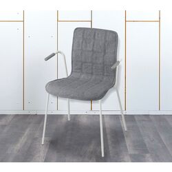 Scaun Ikea Laktare (Gri Mediu/Alb)
