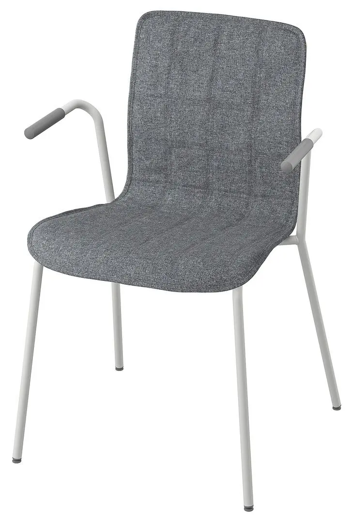 Scaun Ikea Laktare (Gri Mediu/Alb)