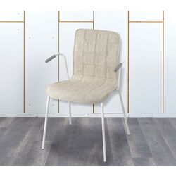 Scaun Ikea Laktare (Bej Deschis/Alb)