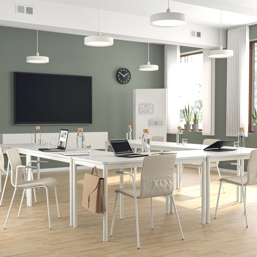 Scaun Ikea Laktare (Bej Deschis/Alb)