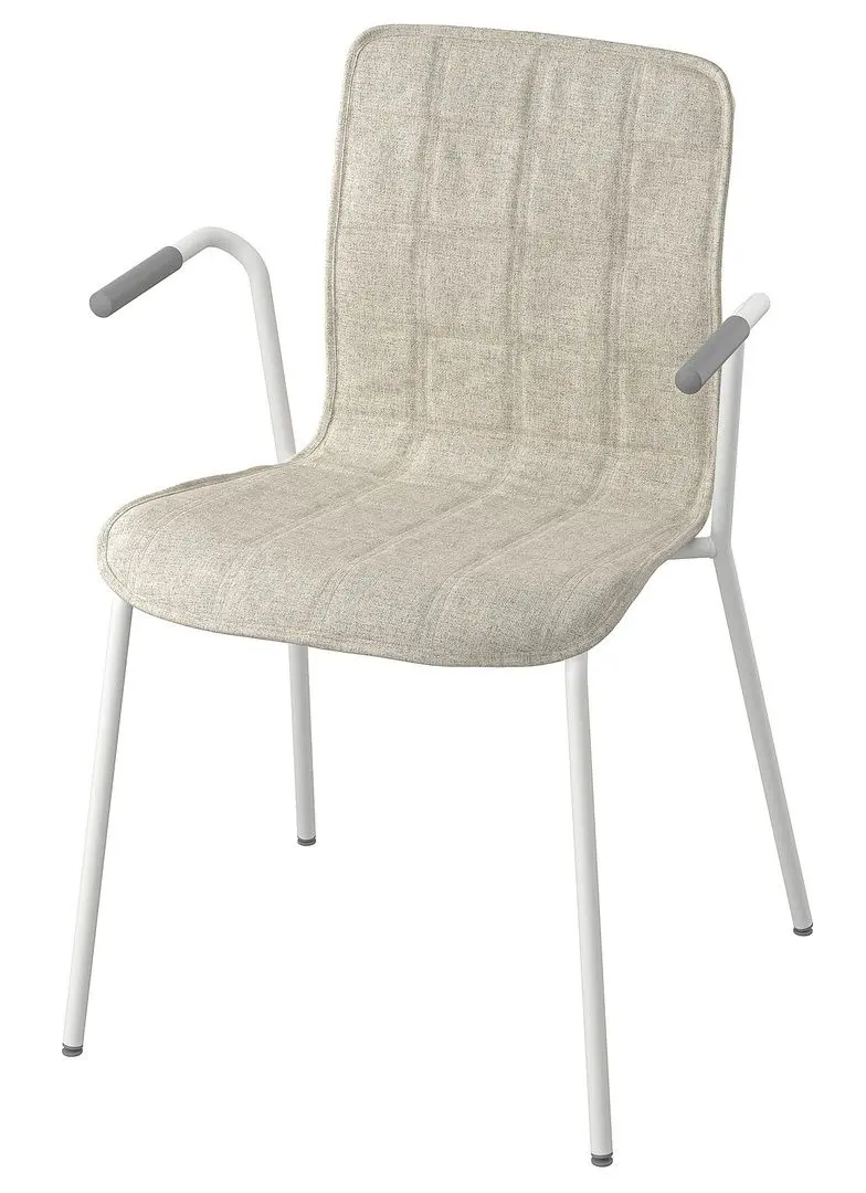 Scaun Ikea Laktare (Bej Deschis/Alb)