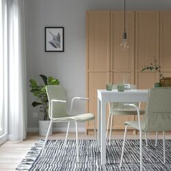 Scaun Ikea Laktare (Verde deschis/Alb) Thumb