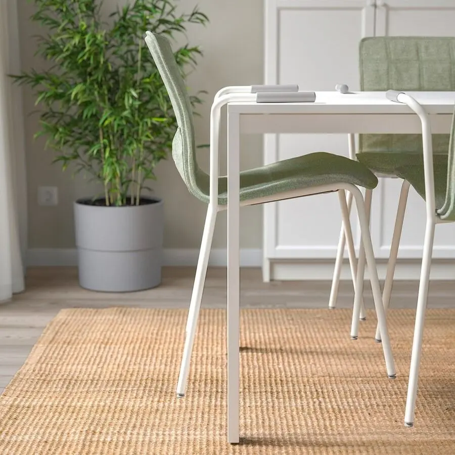 Scaun Ikea Laktare (Verde deschis/Alb)