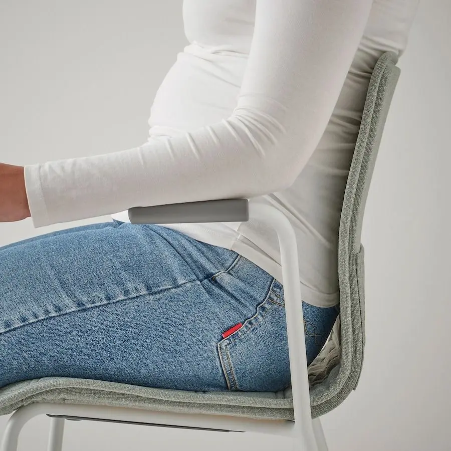 Scaun Ikea Laktare (Verde deschis/Alb)