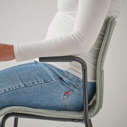 Scaun Ikea Laktare (Verde Deschis/Negru) Thumb