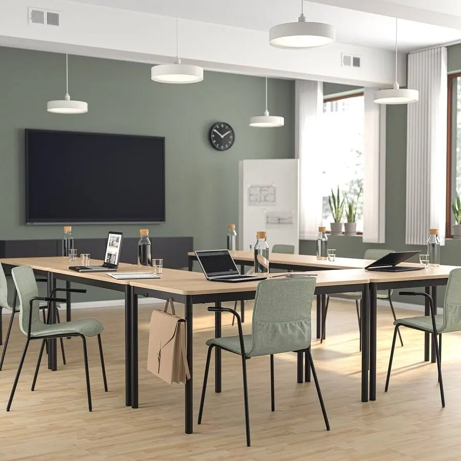 Scaun Ikea Laktare (Verde Deschis/Negru)