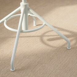 Стул Ikea Stigbygel вращающееся (Бежевый/Белый) Thumb