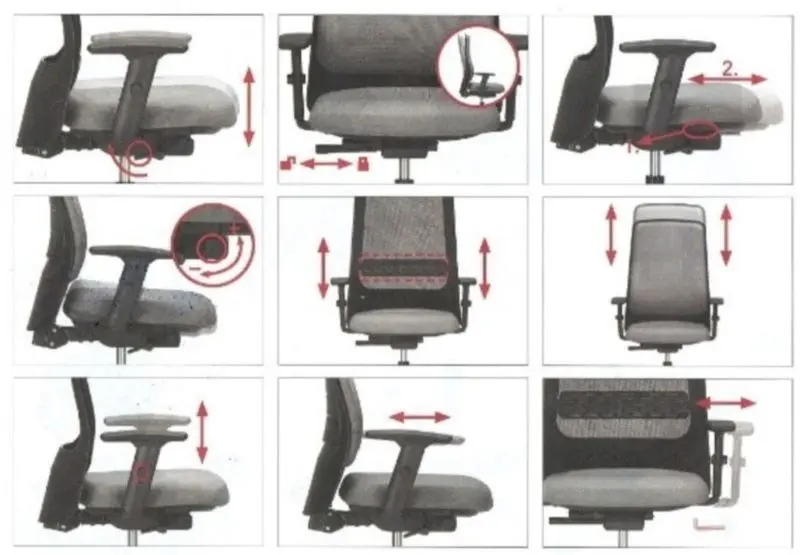 Fotoliu Interstuhl Runner 172II (Black)
