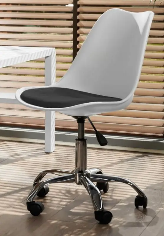 Fotoliu Jumi Iger CM-910324 (Black/White)