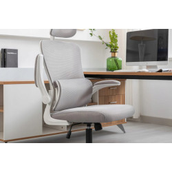 Кресло Jumi Zeo CM-249875 (Grey/White) Thumb