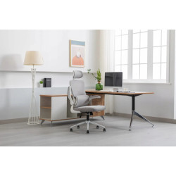 Кресло Jumi Zeo CM-249875 (Grey/White) Thumb