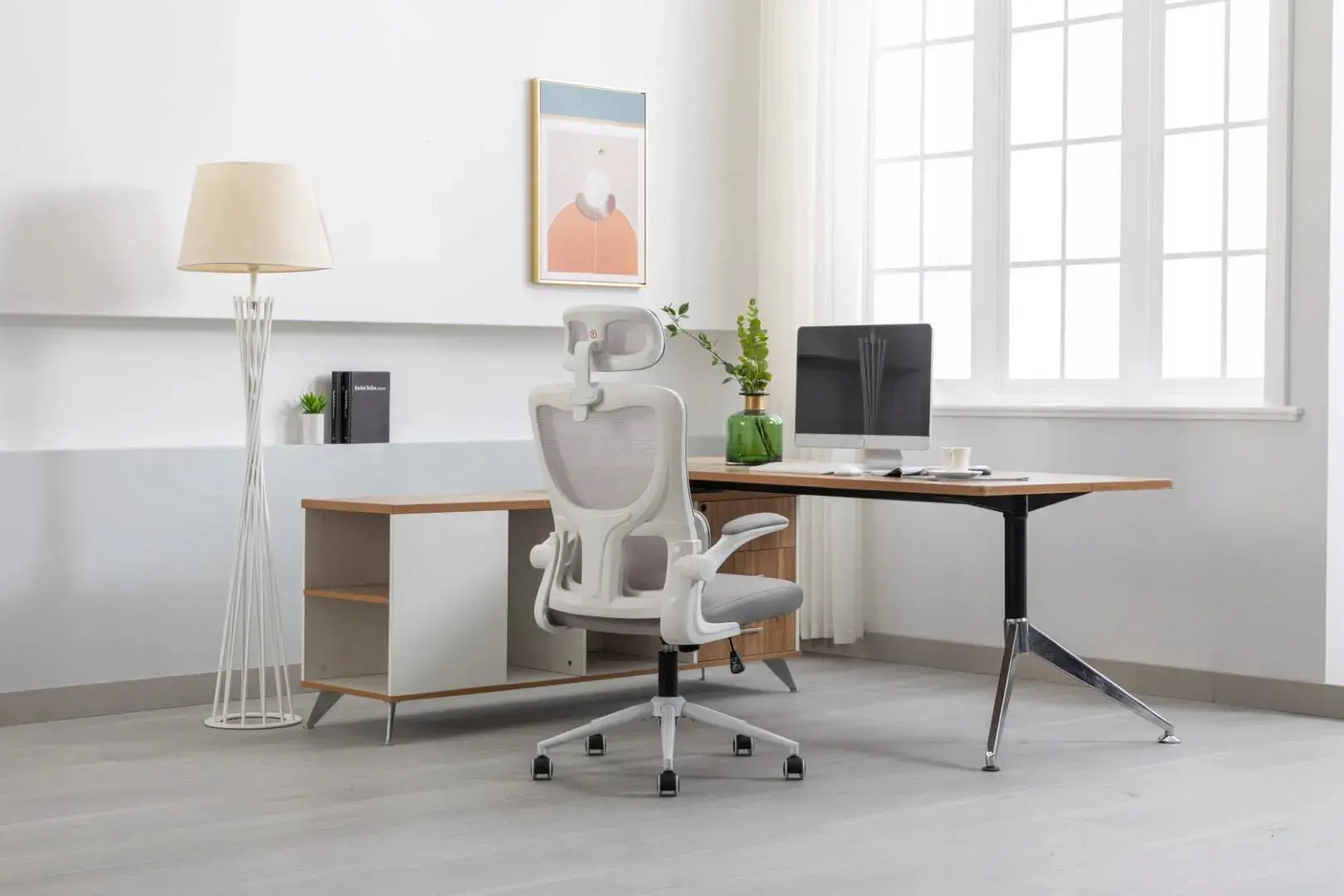 Кресло Jumi Zeo CM-249875 (Grey/White) - 10