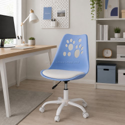 Стул Jumi Joy 2 CM-593602 (Light Blue/White)