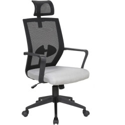 Кресло Magnusplus CH Timon XY-6107H (Black/Grey) Thumb