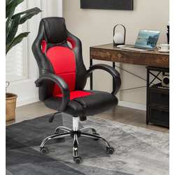 Fotoliu Magnusplus CX 6207 (Black/Red)