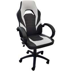 Fotoliu Magnusplus Gamer X (Black/White) Thumb