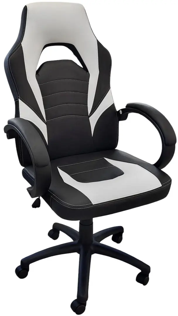 Fotoliu Magnusplus Gamer X (Black/White)