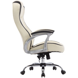 Кресло Magnusplus MC 095 (Beige Light/Black) Thumb