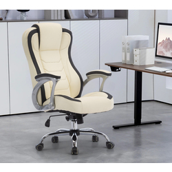 Кресло Magnusplus MC 095 (Beige Light/Black) Thumb