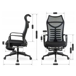 Кресло Mebel Elite Acton (Black) Thumb