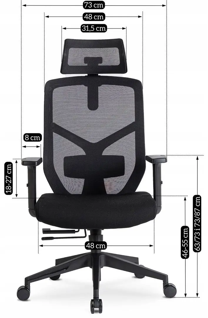 Fotoliu Mebel Elite Bento (Black)