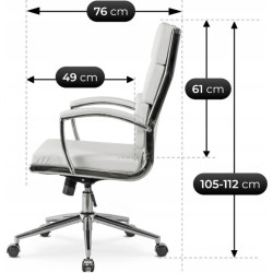 Кресло Mebel Elite Camilo (White) Thumb