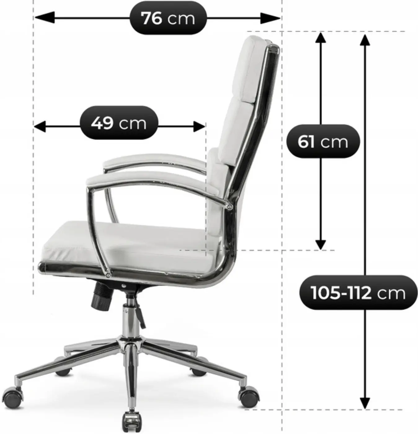 Кресло Mebel Elite Camilo (White) - 7