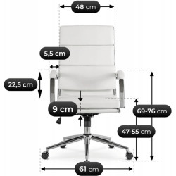 Кресло Mebel Elite Camilo (White) Thumb