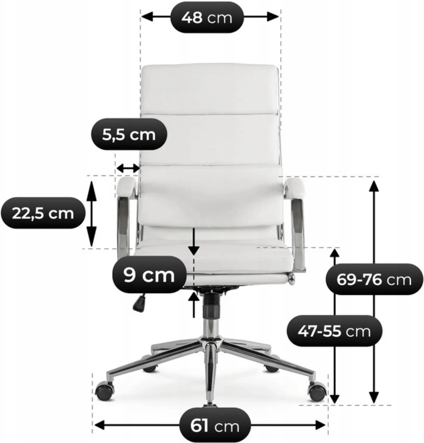 Кресло Mebel Elite Camilo (White) - 8