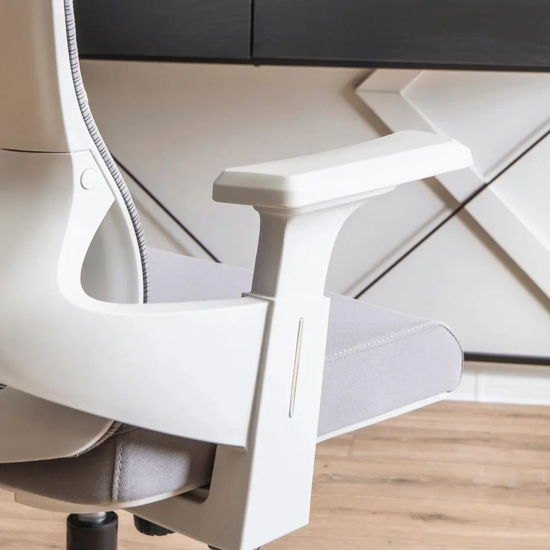 Fotoliu Mebel Elite Caret 2 (Grey/White)