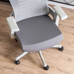 Fotoliu Mebel Elite Caret 2 (Grey/White) Thumb