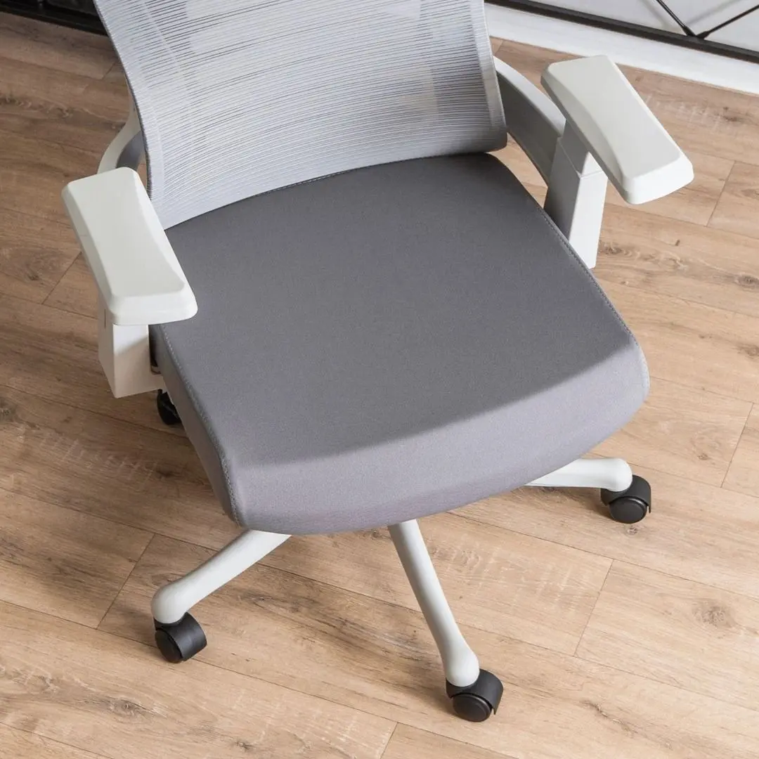 Fotoliu Mebel Elite Caret 2 (Grey/White)