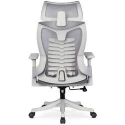 Fotoliu Mebel Elite Caret 2 (Grey/White) Thumb