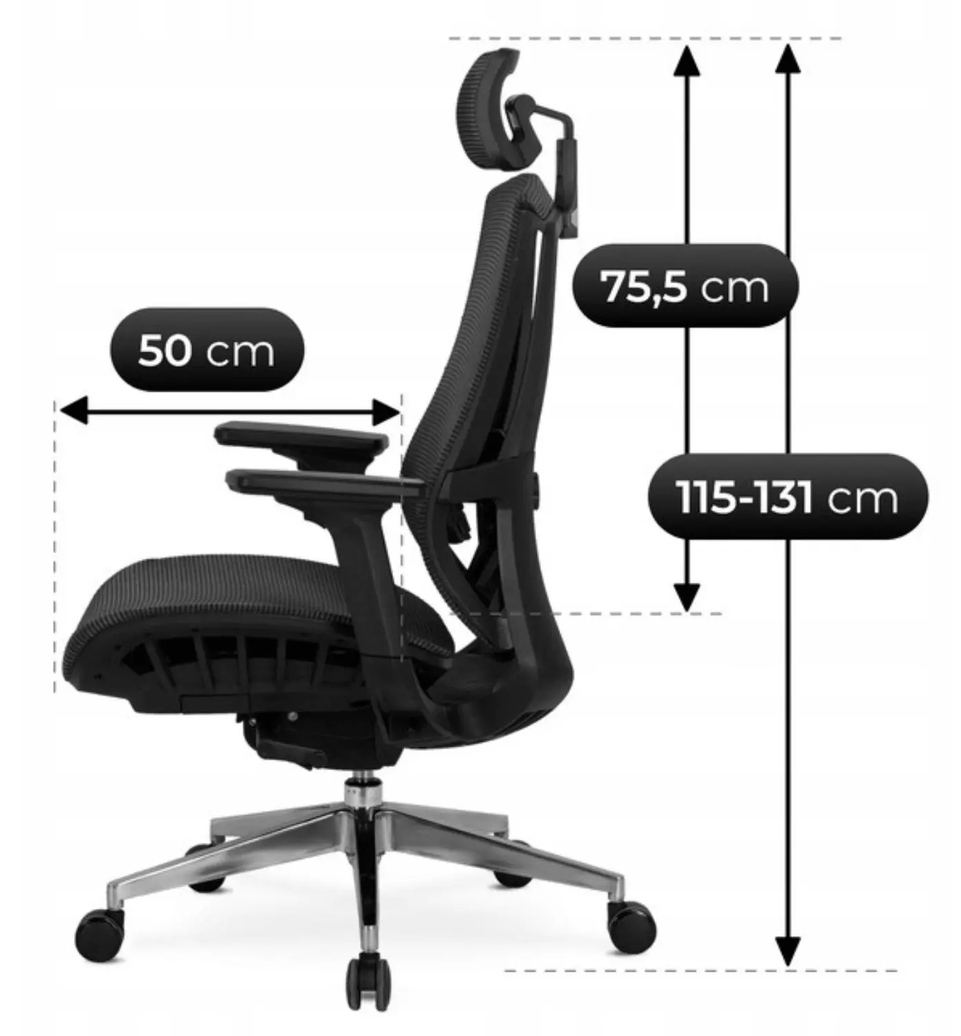 Кресло Mebel Elite Dylan (Black)