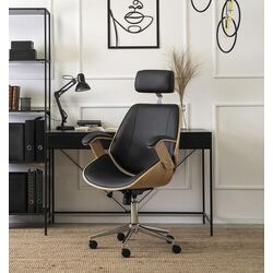 Fotoliu Mebel Elite Fabian (Craft Oak Golden/Black)