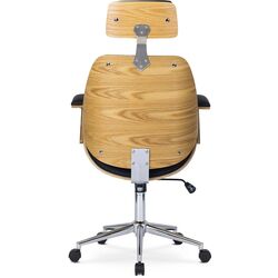 Fotoliu Mebel Elite Fabian (Craft Oak Golden/Black) Thumb